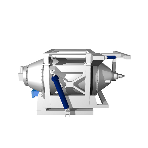 Copper smelting rotary furnace