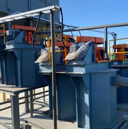 Copper extraction equipment