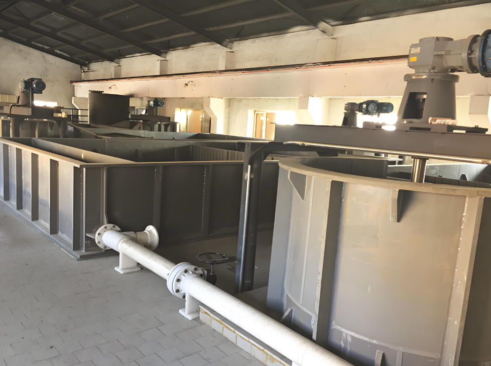 Copper extraction equipment